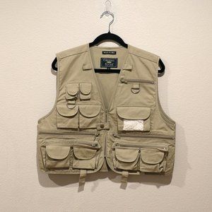 Crystal River khaki Utility Vest M